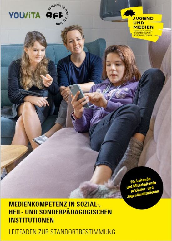 Broschüre «Medienkompetenz in sozial-, heil- und sonderpädagogischen Institutionen»