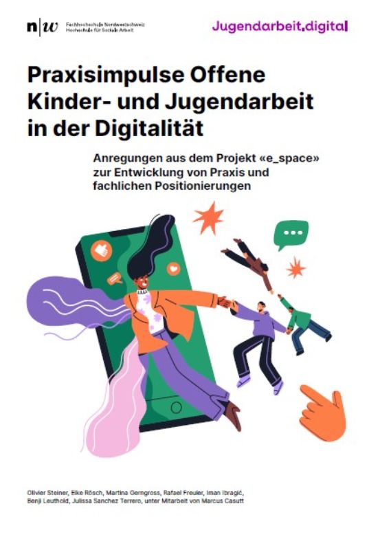 Neue Broschüren zu Jugendarbeit in der Digitalität